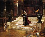 Rudolf Ernst Famous Paintings - Salome and the Tigers
